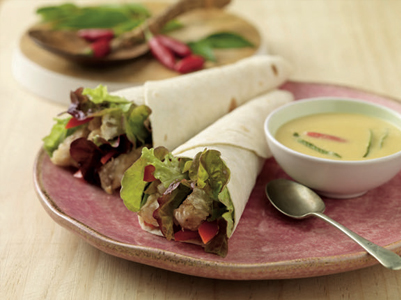 Cream of Butter Chicken Roll