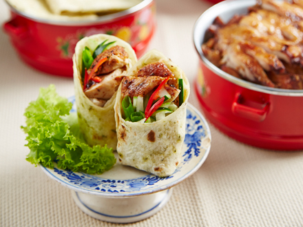 Chicken Hoisin Rolls