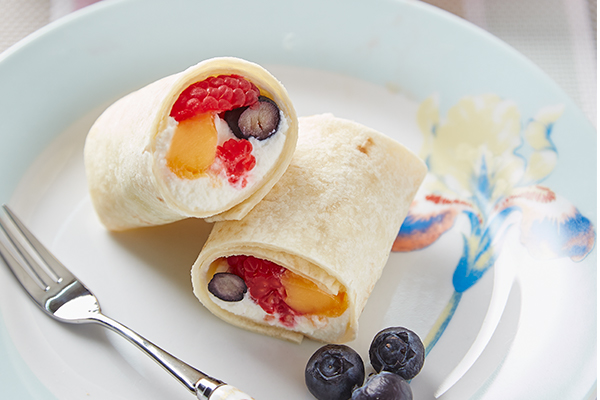 Fruit Ricotta Roll
