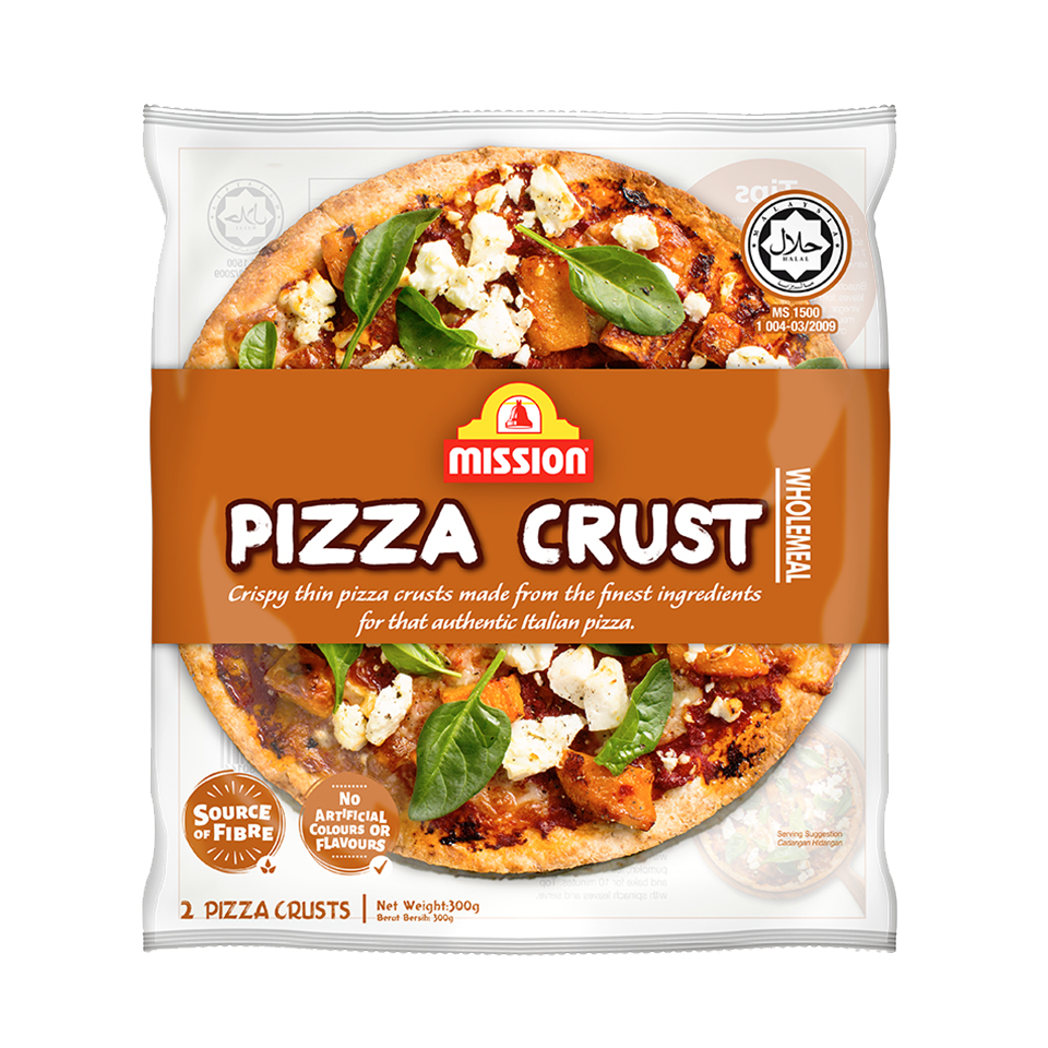 Mission Wholemeal Pizza Base 10" 2 pk