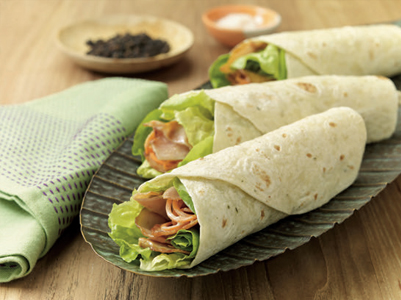 Smoked Turkey Bacon Wrap